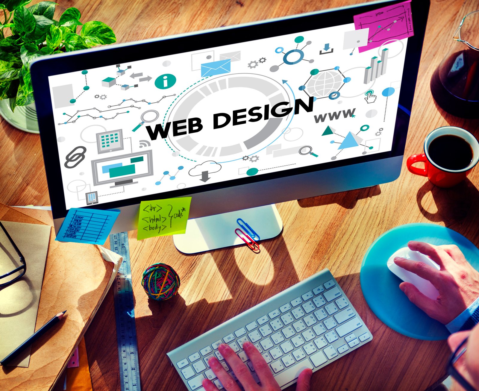 Website Design in action